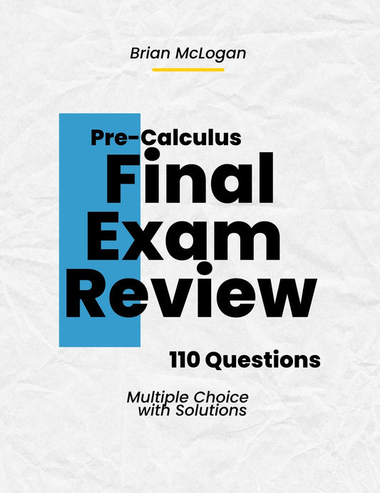 Pre-Calculus Final EOC Exam Review